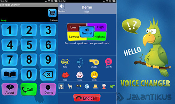 Intcall 850c5 Android Voice Changer Application