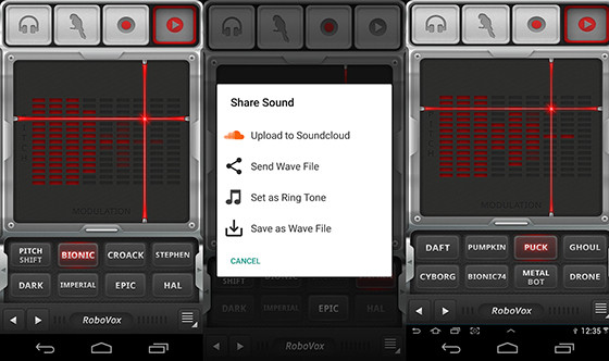 Robovox 002b3 Android Voice Changer Application