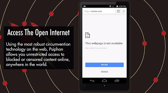 Psiphon 54c22 Android Vpn application