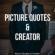 Picture Quotes And Creator Logo 40853