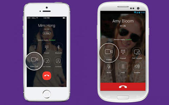 Viber D240d Video Call Application